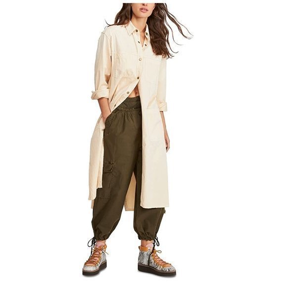 Free People Fearless Longline Shirt & Dress. - Picture 2 of 15